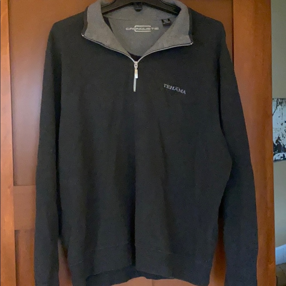 Quarter zip sweater